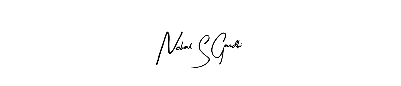 You should practise on your own different ways (Arty Signature) to write your name (Nehal S Gamdhi) in signature. don't let someone else do it for you. Nehal S Gamdhi signature style 8 images and pictures png