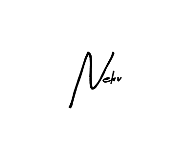if you are searching for the best signature style for your name Neku. so please give up your signature search. here we have designed multiple signature styles  using Arty Signature. Neku signature style 8 images and pictures png