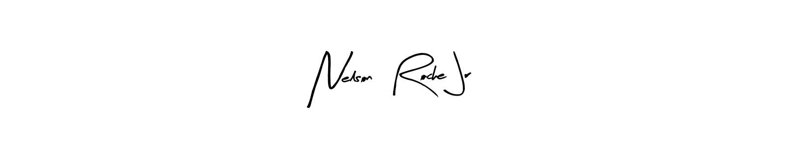 You should practise on your own different ways (Arty Signature) to write your name (Nelson  Roche Jr) in signature. don't let someone else do it for you. Nelson  Roche Jr signature style 8 images and pictures png