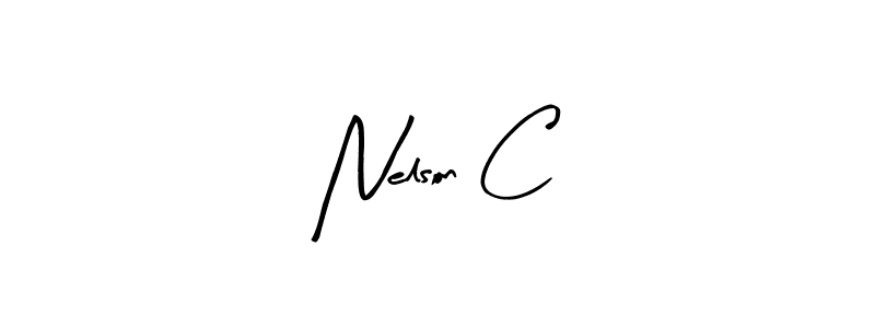 Once you've used our free online signature maker to create your best signature Arty Signature style, it's time to enjoy all of the benefits that Nelson C name signing documents. Nelson C signature style 8 images and pictures png