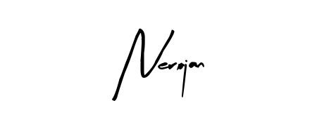 Create a personalized artistic stamp with Nerojan in Arty Signature font. Perfect for visual artists, designers, and influencers. Nerojan signature style 8 images and pictures png