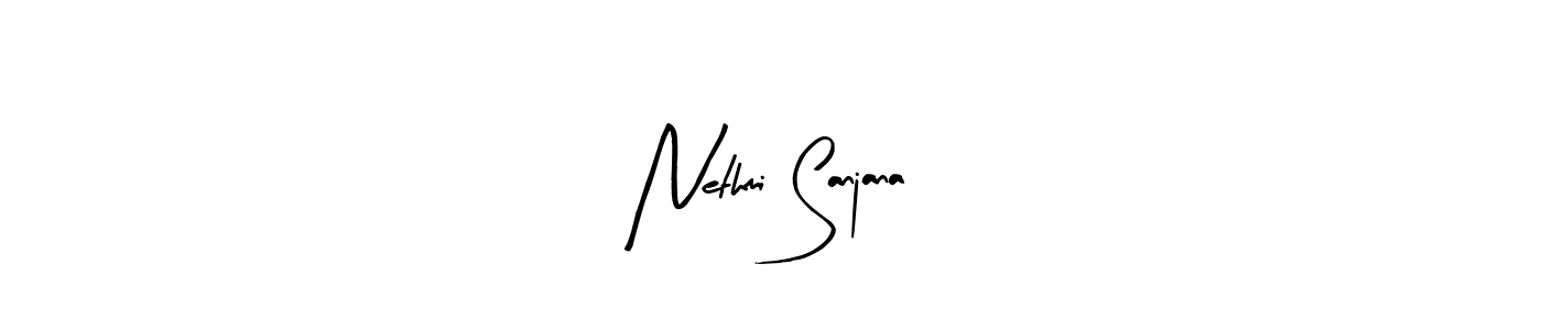 This is the best signature style for the Nethmi Sanjana name. Also you like these signature font (Arty Signature). Mix name signature. Nethmi Sanjana signature style 8 images and pictures png