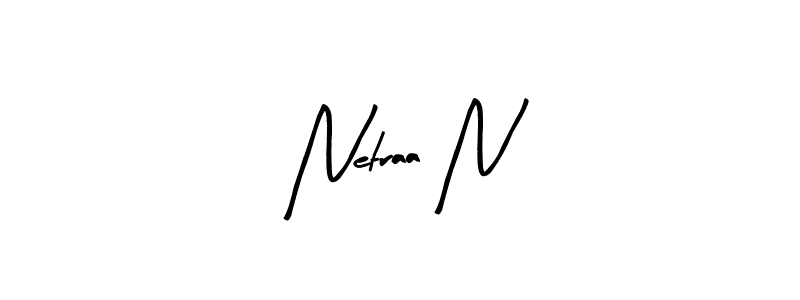 You can use this online signature creator to create a handwritten signature for the name Netraa N. This is the best online autograph maker. Netraa N signature style 8 images and pictures png