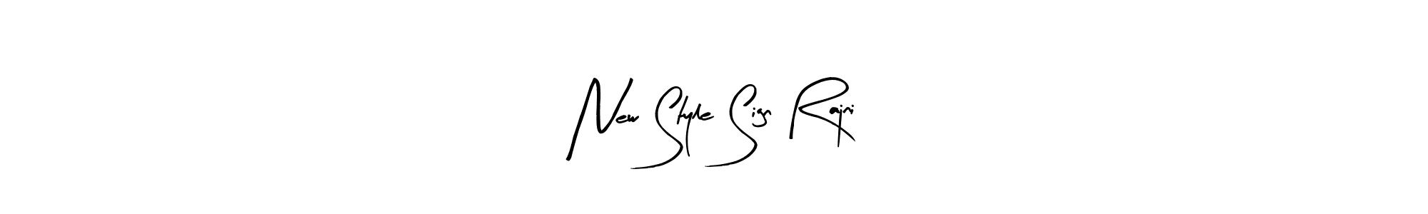 The best way (Arty Signature) to make a short signature is to pick only two or three words in your name. The name New Style Sign Rajni include a total of six letters. For converting this name. New Style Sign Rajni signature style 8 images and pictures png