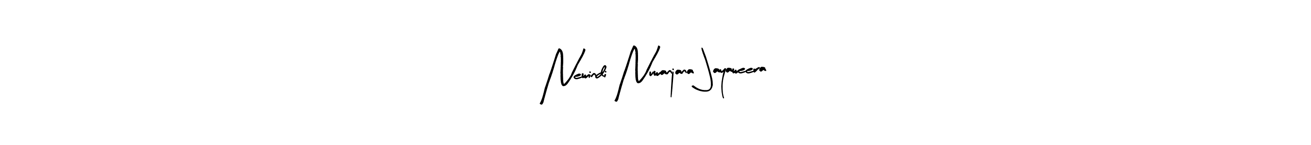 if you are searching for the best signature style for your name Newindi Nuwanjana Jayaweera. so please give up your signature search. here we have designed multiple signature styles  using Arty Signature. Newindi Nuwanjana Jayaweera signature style 8 images and pictures png