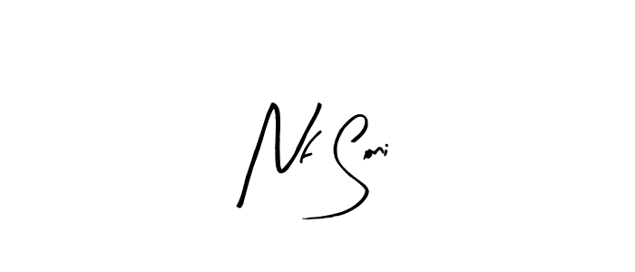 How to make Nf Soni signature? Arty Signature is a professional autograph style. Create handwritten signature for Nf Soni name. Nf Soni signature style 8 images and pictures png