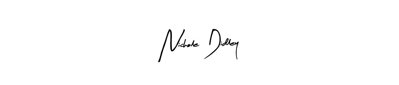 Here are the top 10 professional signature styles for the name Nichole Didley. These are the best autograph styles you can use for your name. Nichole Didley signature style 8 images and pictures png
