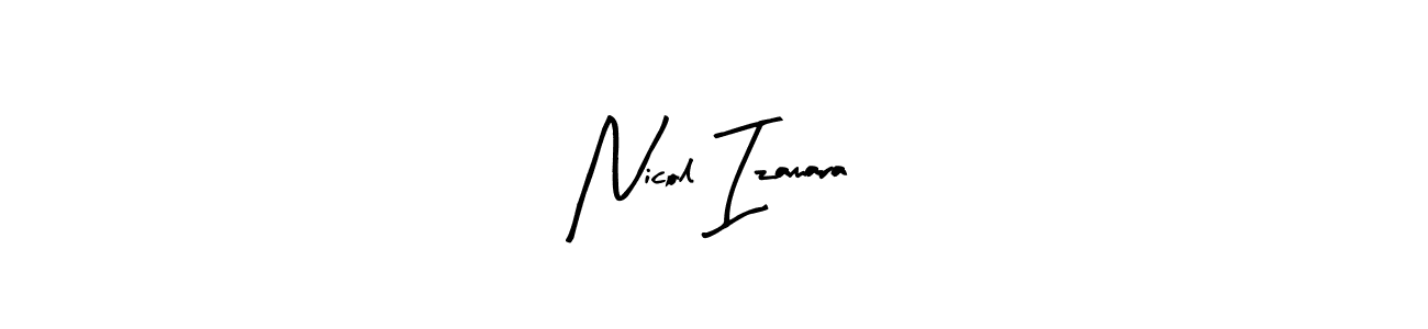 How to Draw Nicol Izamara signature style? Arty Signature is a latest design signature styles for name Nicol Izamara. Nicol Izamara signature style 8 images and pictures png