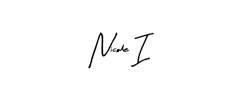 Once you've used our free online signature maker to create your best signature Arty Signature style, it's time to enjoy all of the benefits that Nicole I name signing documents. Nicole I signature style 8 images and pictures png