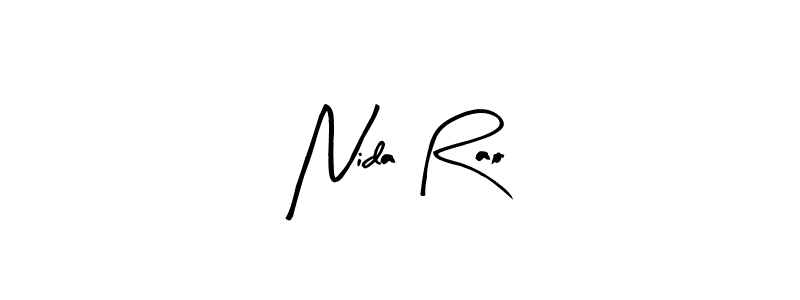 Here are the top 10 professional signature styles for the name Nida Rao. These are the best autograph styles you can use for your name. Nida Rao signature style 8 images and pictures png