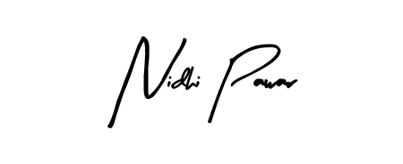 You should practise on your own different ways (Arty Signature) to write your name (Nidhi Pawar) in signature. Don't let someone else do it for you. Nidhi Pawar signature style 8 images and pictures png
