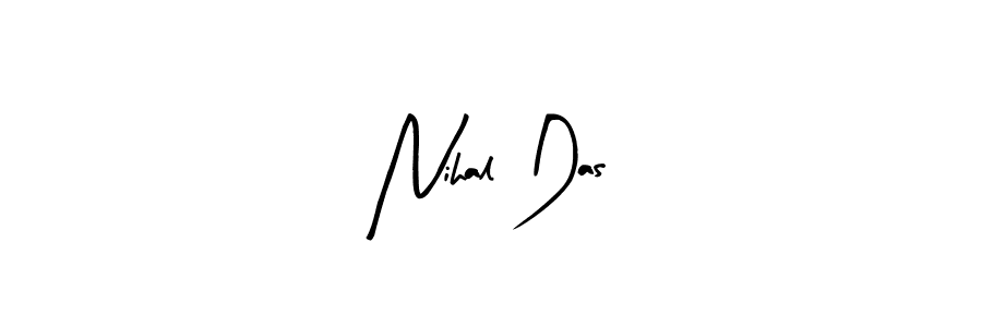 Make a beautiful signature design for name Nihal Das. With this signature (Arty Signature) style, you can create a handwritten signature for free. Nihal Das signature style 8 images and pictures png
