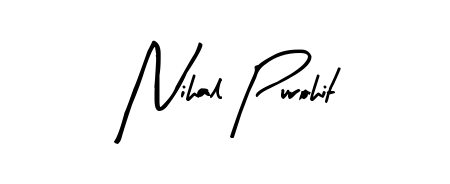 Generate high-definition signature styles for Nihal Purohit. The Arty Signature typeface ensures crisp legibility and sophisticated design. Nihal Purohit signature style 8 images and pictures png