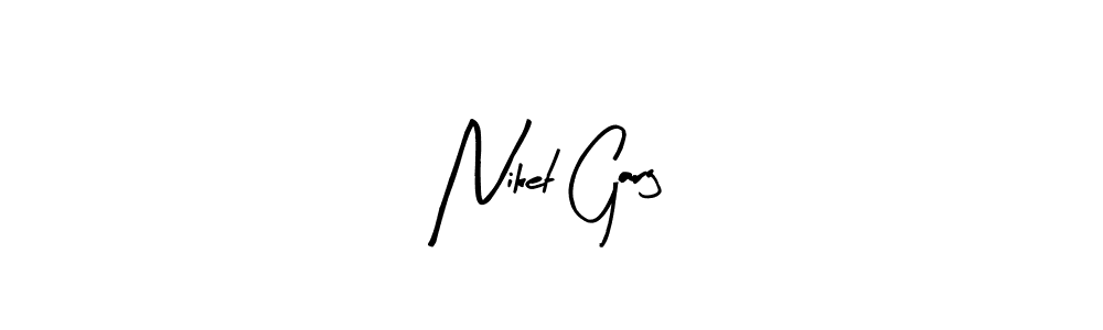 Arty Signature is a professional signature style that is perfect for those who want to add a touch of class to their signature. It is also a great choice for those who want to make their signature more unique. Get Niket Garg name to fancy signature for free. Niket Garg signature style 8 images and pictures png