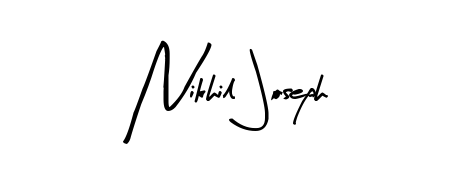 Explore multiple handwriting variations for Nikhil Joseph including this stunning Arty Signature design. Free to use across all platforms. Nikhil Joseph signature style 8 images and pictures png