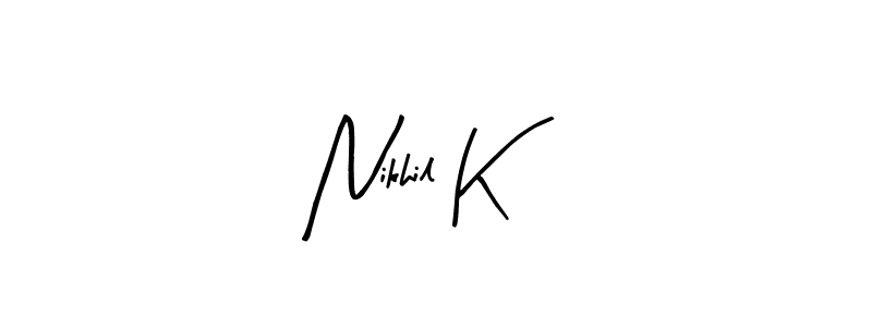 See photos of Nikhil K official signature by Spectra . Check more albums & portfolios. Read reviews & check more about Arty Signature font. Nikhil K signature style 8 images and pictures png