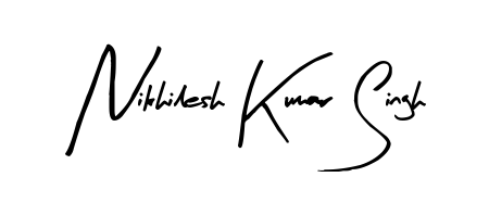 How to make Nikhilesh Kumar Singh signature? Arty Signature is a professional autograph style. Create handwritten signature for Nikhilesh Kumar Singh name. Nikhilesh Kumar Singh signature style 8 images and pictures png
