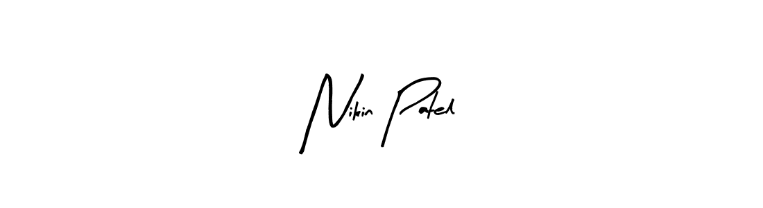 Also You can easily find your signature by using the search form. We will create Nikin Patel name handwritten signature images for you free of cost using Arty Signature sign style. Nikin Patel signature style 8 images and pictures png