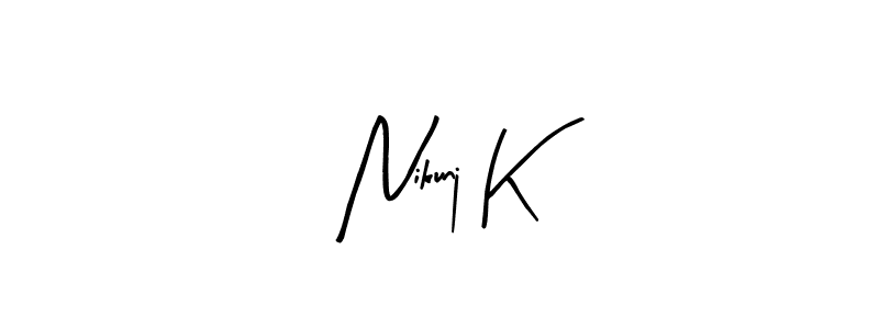 Check out images of Autograph of Nikunj K name. Actor Nikunj K Signature Style. Arty Signature is a professional sign style online. Nikunj K signature style 8 images and pictures png