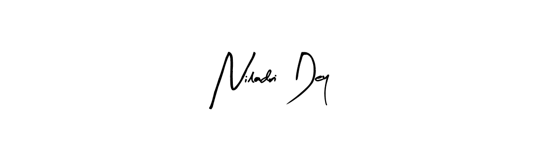 Make a beautiful signature design for name Niladri Dey. With this signature (Arty Signature) style, you can create a handwritten signature for free. Niladri Dey signature style 8 images and pictures png