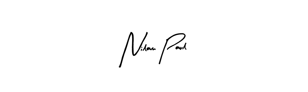 if you are searching for the best signature style for your name Nilam Paul. so please give up your signature search. here we have designed multiple signature styles  using Arty Signature. Nilam Paul signature style 8 images and pictures png