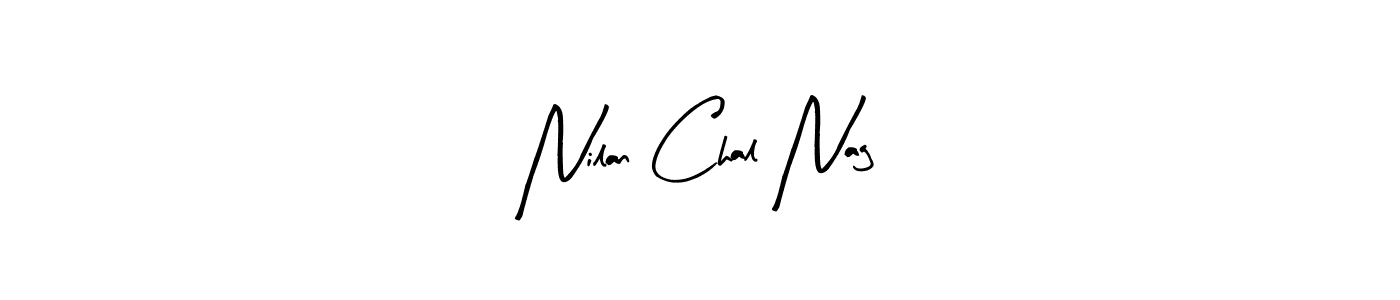 Also we have Nilan Chal Nag name is the best signature style. Create professional handwritten signature collection using Arty Signature autograph style. Nilan Chal Nag signature style 8 images and pictures png