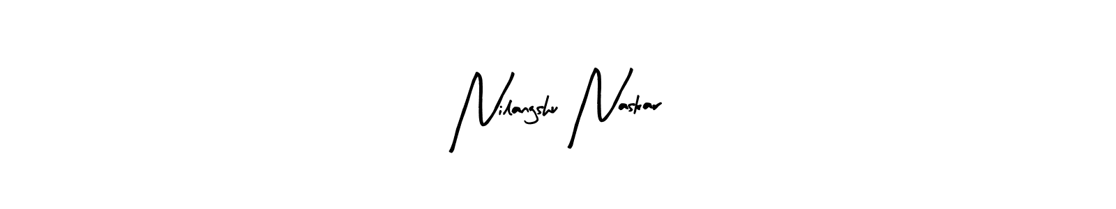 The best way (Arty Signature) to make a short signature is to pick only two or three words in your name. The name Nilangshu Naskar include a total of six letters. For converting this name. Nilangshu Naskar signature style 8 images and pictures png