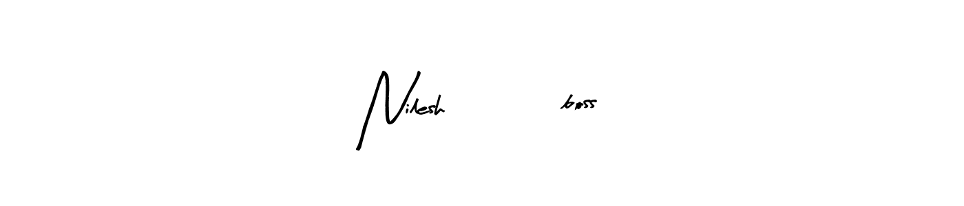 Create a beautiful signature design for name Nilesh8999boss. With this signature (Arty Signature) fonts, you can make a handwritten signature for free. Nilesh8999boss signature style 8 images and pictures png