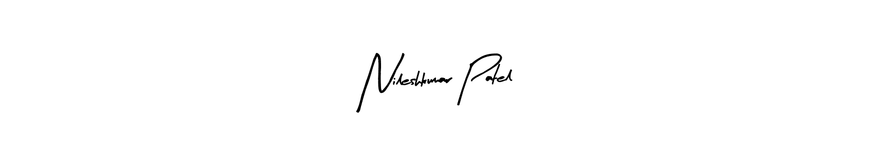 Make a short Nileshkumar Patel signature style. Manage your documents anywhere anytime using Arty Signature. Create and add eSignatures, submit forms, share and send files easily. Nileshkumar Patel signature style 8 images and pictures png