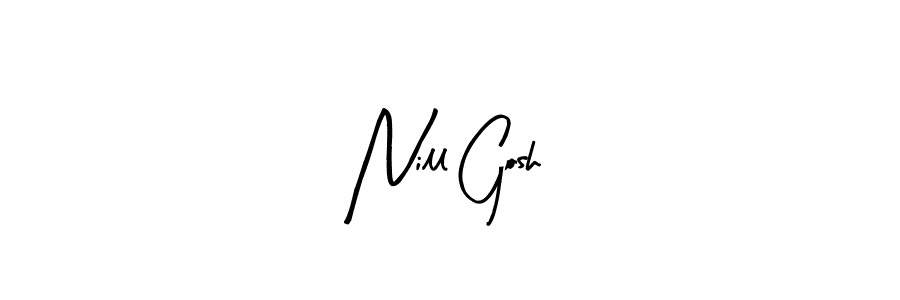 How to Draw Nill Gosh signature style? Arty Signature is a latest design signature styles for name Nill Gosh. Nill Gosh signature style 8 images and pictures png