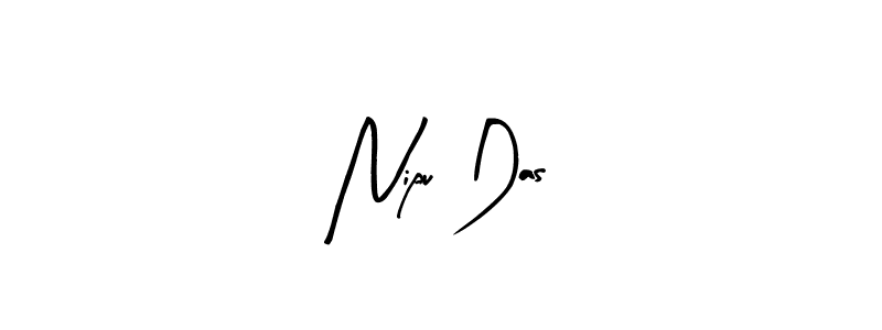 Nipu Das stylish signature style. Best Handwritten Sign (Arty Signature) for my name. Handwritten Signature Collection Ideas for my name Nipu Das. Nipu Das signature style 8 images and pictures png