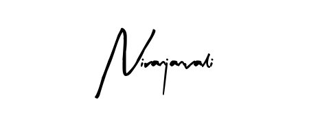 A modern signature idea for name Niranjanvali using Arty Signature font. Clean strokes and elegant curves make it stand out instantly. Niranjanvali signature style 8 images and pictures png
