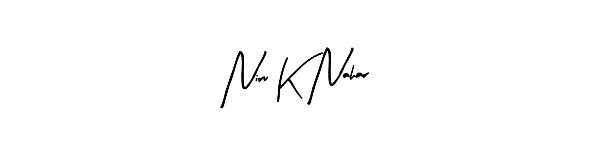 This is the best signature style for the Niru K Nahar name. Also you like these signature font (Arty Signature). Mix name signature. Niru K Nahar signature style 8 images and pictures png