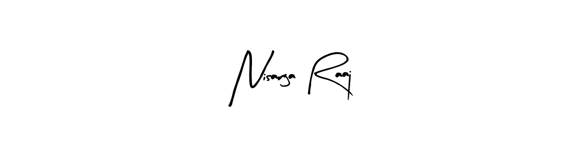 How to Draw Nisarga Raaj signature style? Arty Signature is a latest design signature styles for name Nisarga Raaj. Nisarga Raaj signature style 8 images and pictures png