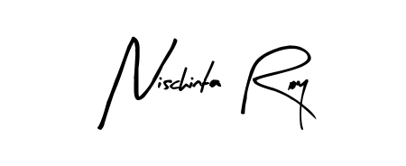 Discover the perfect balance of readability and style for Nischinta Roy with Arty Signature font. Create your dream signature today. Nischinta Roy signature style 8 images and pictures png