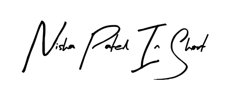 Personalize your online presence with Nisha Patel In Short signature rendered in elegant Arty Signature font. Great for website footers and blogs. Nisha Patel In Short signature style 8 images and pictures png