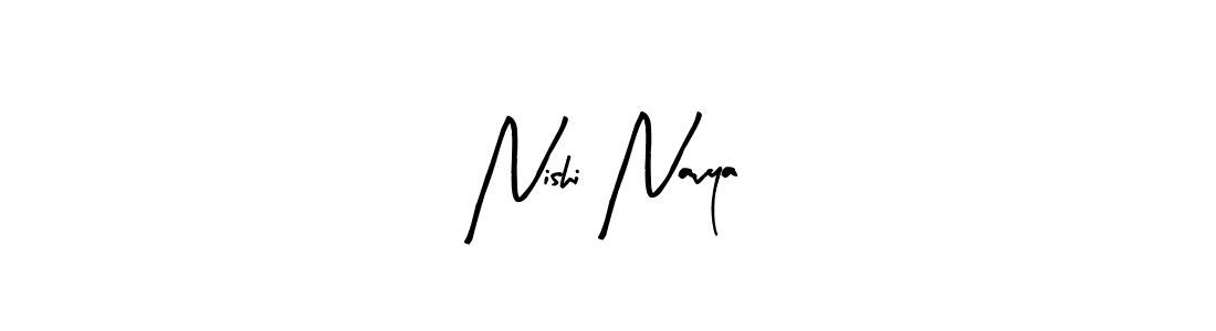 Make a short Nishi Navya signature style. Manage your documents anywhere anytime using Arty Signature. Create and add eSignatures, submit forms, share and send files easily. Nishi Navya signature style 8 images and pictures png