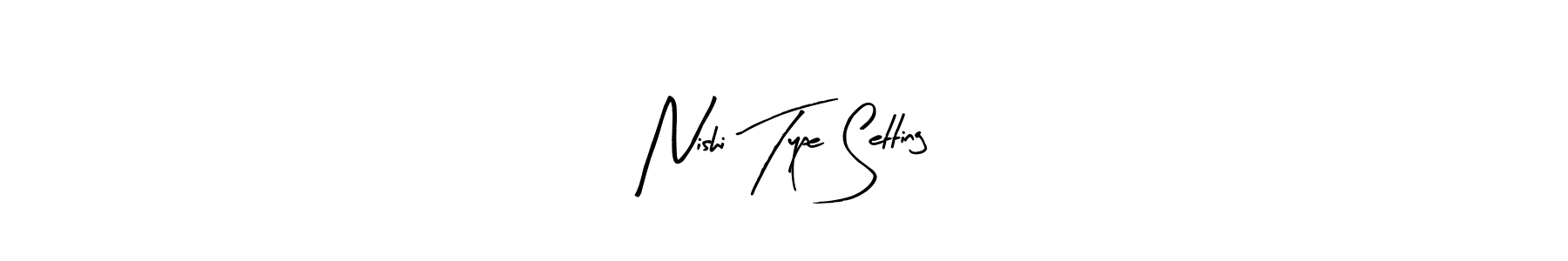 Nishi Type Setting stylish signature style. Best Handwritten Sign (Arty Signature) for my name. Handwritten Signature Collection Ideas for my name Nishi Type Setting. Nishi Type Setting signature style 8 images and pictures png