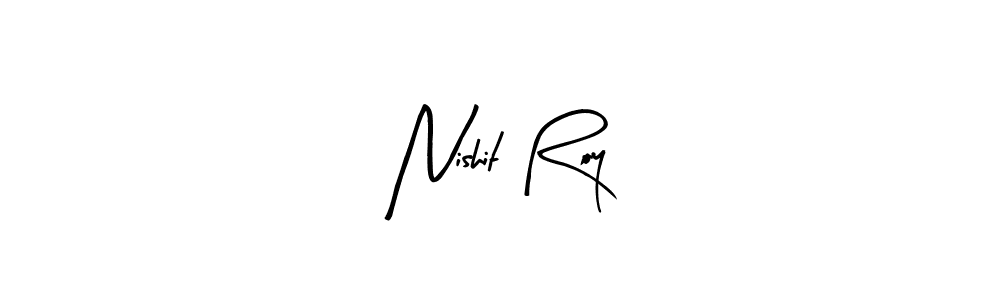 if you are searching for the best signature style for your name Nishit Roy. so please give up your signature search. here we have designed multiple signature styles  using Arty Signature. Nishit Roy signature style 8 images and pictures png