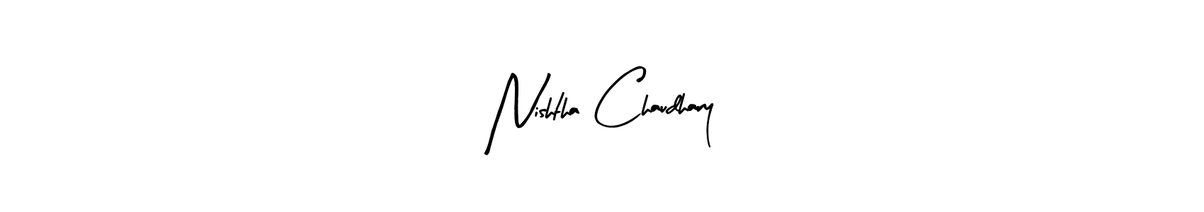 It looks lik you need a new signature style for name Nishtha Chaudhary. Design unique handwritten (Arty Signature) signature with our free signature maker in just a few clicks. Nishtha Chaudhary signature style 8 images and pictures png
