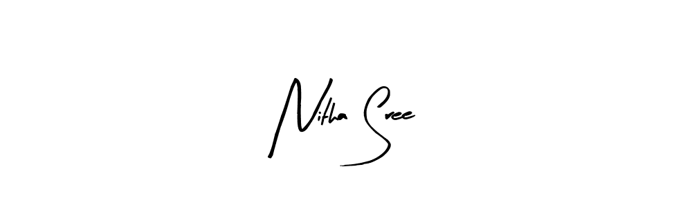 See photos of Nitha Sree official signature by Spectra . Check more albums & portfolios. Read reviews & check more about Arty Signature font. Nitha Sree signature style 8 images and pictures png