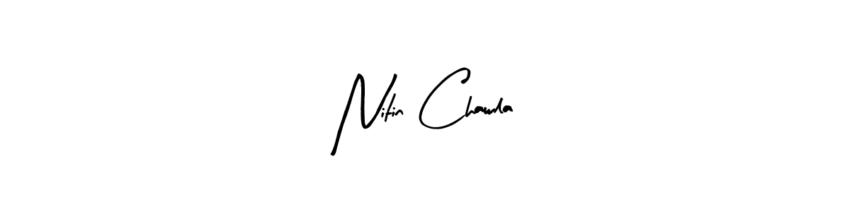 You should practise on your own different ways (Arty Signature) to write your name (Nitin Chawla) in signature. don't let someone else do it for you. Nitin Chawla signature style 8 images and pictures png