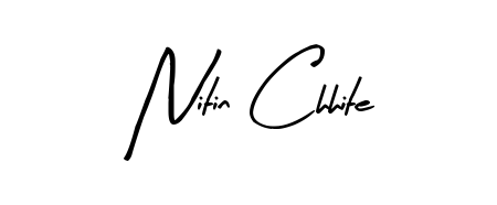 Also we have Nitin Chhite name is the best signature style. Create professional handwritten signature collection using Arty Signature autograph style. Nitin Chhite signature style 8 images and pictures png