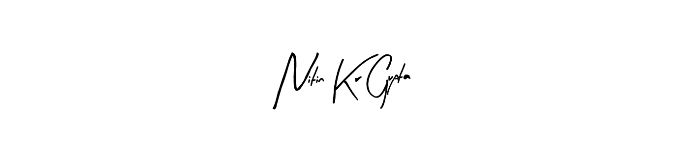 How to Draw Nitin Kr Gupta signature style? Arty Signature is a latest design signature styles for name Nitin Kr Gupta. Nitin Kr Gupta signature style 8 images and pictures png