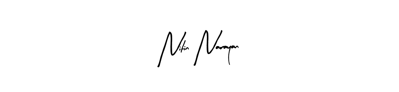 Also You can easily find your signature by using the search form. We will create Nitin Narayan name handwritten signature images for you free of cost using Arty Signature sign style. Nitin Narayan signature style 8 images and pictures png