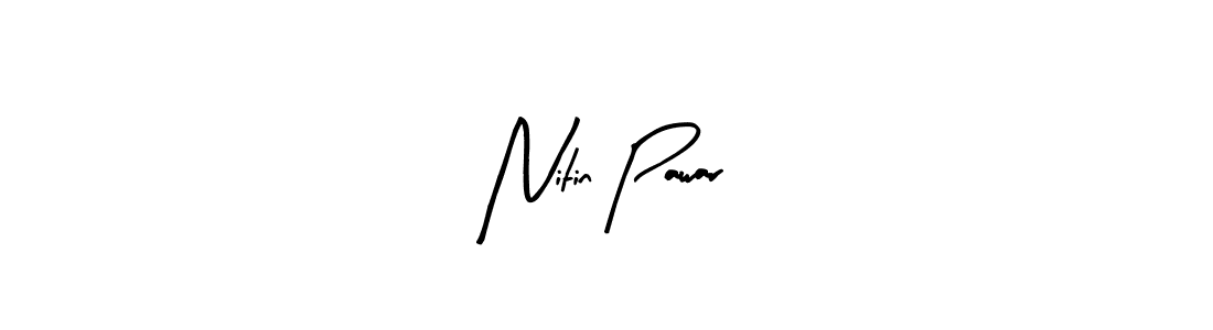 Design your own signature with our free online signature maker. With this signature software, you can create a handwritten (Arty Signature) signature for name Nitin Pawar. Nitin Pawar signature style 8 images and pictures png