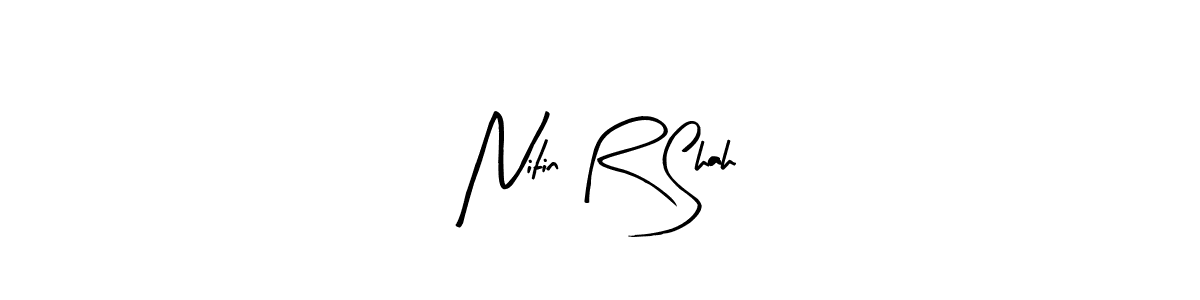 Here are the top 10 professional signature styles for the name Nitin R Shah. These are the best autograph styles you can use for your name. Nitin R Shah signature style 8 images and pictures png