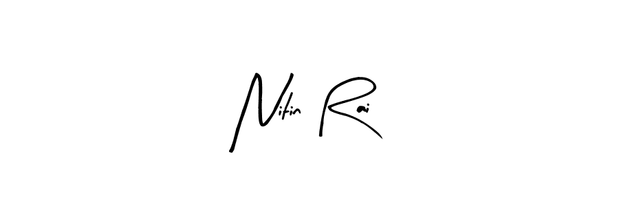 Make a beautiful signature design for name Nitin Rai. Use this online signature maker to create a handwritten signature for free. Nitin Rai signature style 8 images and pictures png