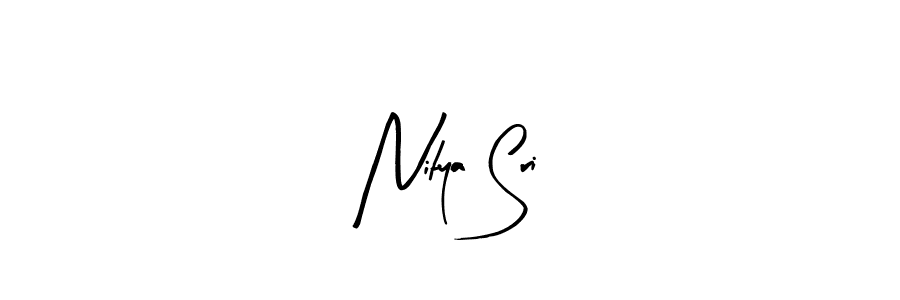 How to make Nitya Sri name signature. Use Arty Signature style for creating short signs online. This is the latest handwritten sign. Nitya Sri signature style 8 images and pictures png