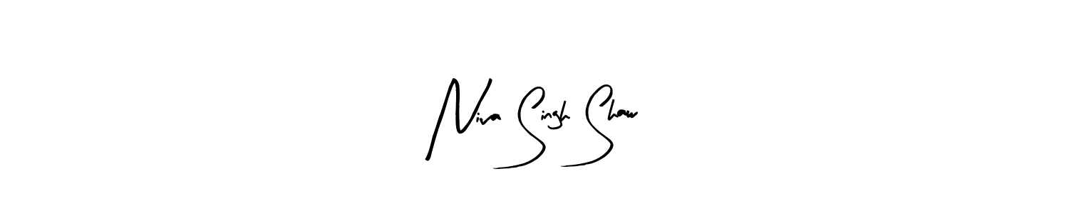 Best and Professional Signature Style for Niva Singh Shaw. Arty Signature Best Signature Style Collection. Niva Singh Shaw signature style 8 images and pictures png